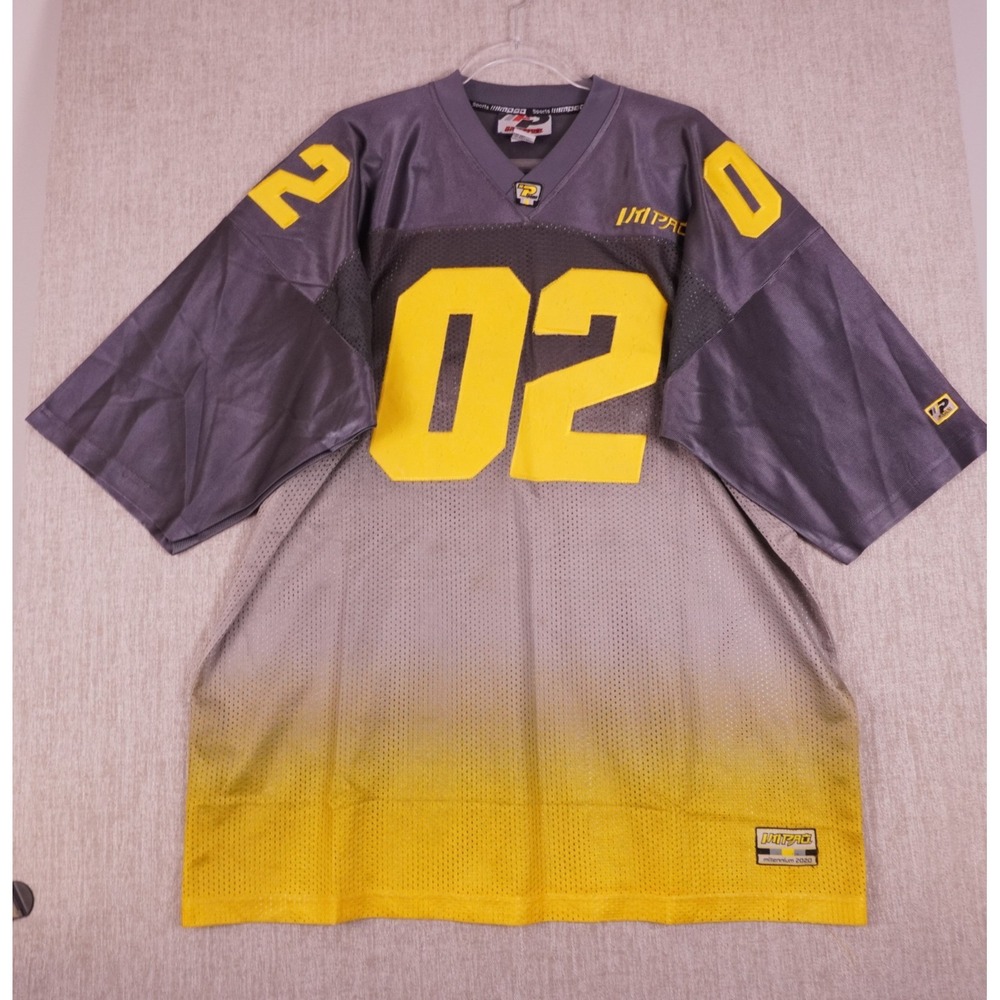 IMPAQ Sports Mesh Jersey 02 Gray Yellow XXL Millennium 2020